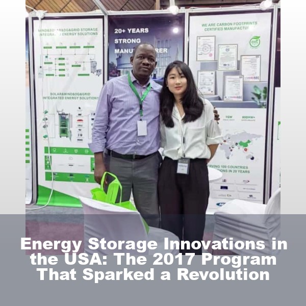 Energy Storage Innovations in the USA: The 2017 Program That Sparked a Revolution