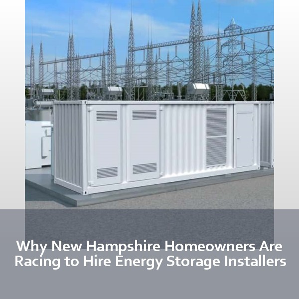 Why New Hampshire Homeowners Are Racing to Hire Energy Storage Installers
