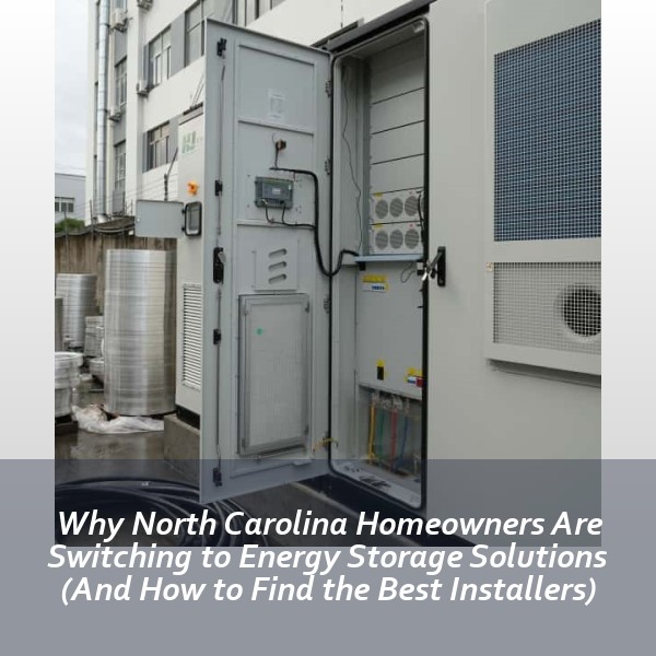 Why North Carolina Homeowners Are Switching to Energy Storage Solutions (And How to Find the Best Installers)