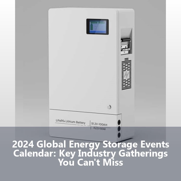 2024 Global Energy Storage Events Calendar: Key Industry Gatherings You Can't Miss