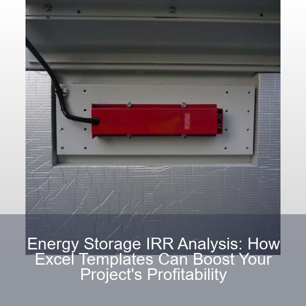 Energy Storage IRR Analysis: How Excel Templates Can Boost Your Project's Profitability
