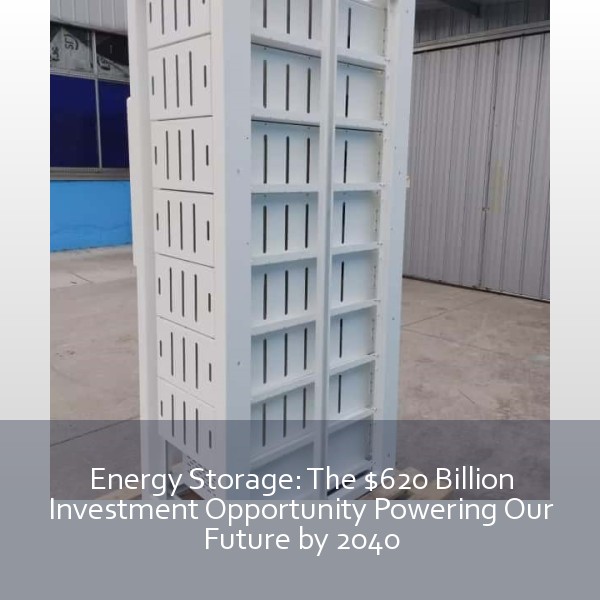 Energy Storage: The $620 Billion Investment Opportunity Powering Our Future by 2040