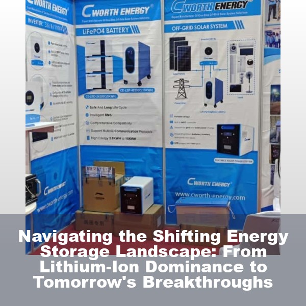 Navigating the Shifting Energy Storage Landscape: From Lithium-Ion Dominance to Tomorrow's Breakthroughs