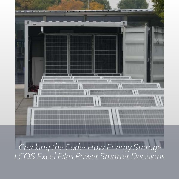 Cracking the Code: How Energy Storage LCOS Excel Files Power Smarter Decisions