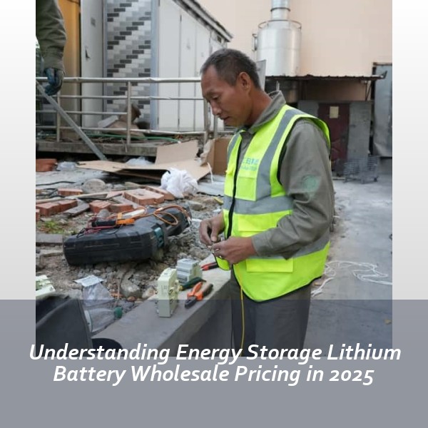 Understanding Energy Storage Lithium Battery Wholesale Pricing in 2025