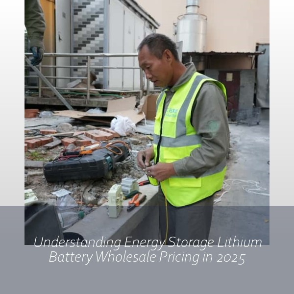 Understanding Energy Storage Lithium Battery Wholesale Pricing in 2025
