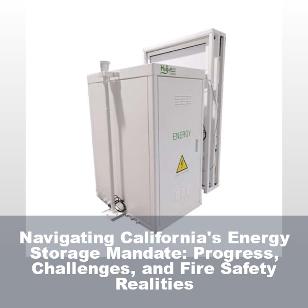 Navigating California's Energy Storage Mandate: Progress, Challenges, and Fire Safety Realities
