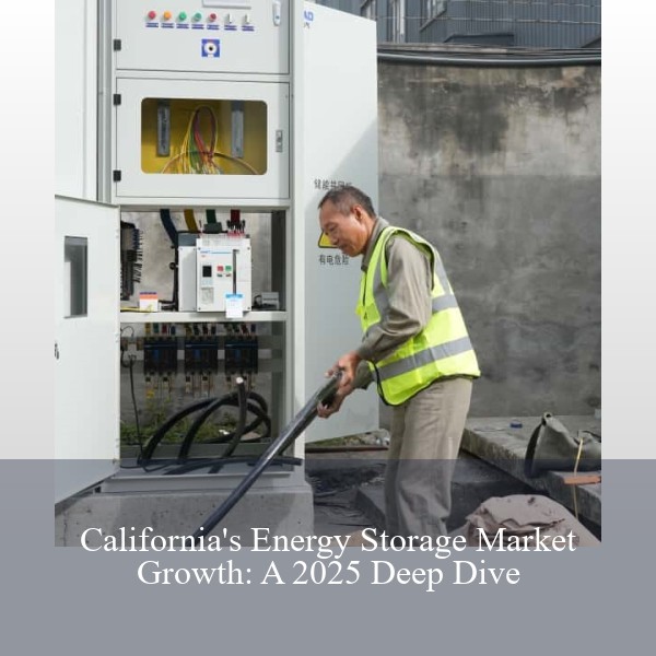 California's Energy Storage Market Growth: A 2025 Deep Dive