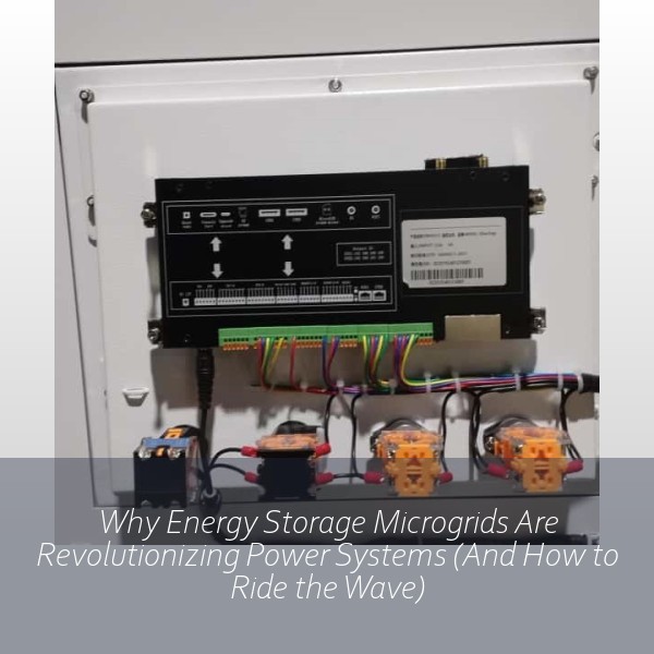 Why Energy Storage Microgrids Are Revolutionizing Power Systems (And How to Ride the Wave)
