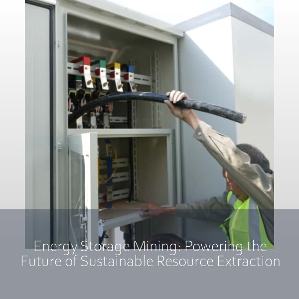 Energy Storage Mining: Powering the Future of Sustainable Resource Extraction