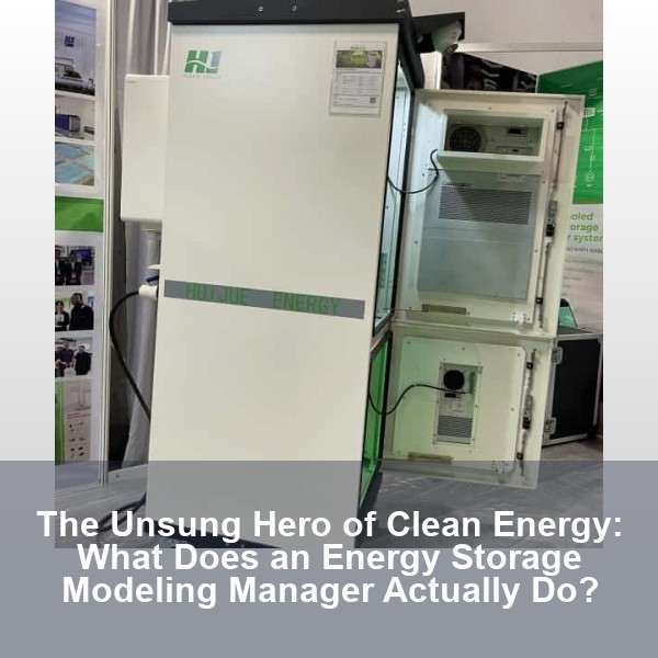 The Unsung Hero of Clean Energy: What Does an Energy Storage Modeling Manager Actually Do?