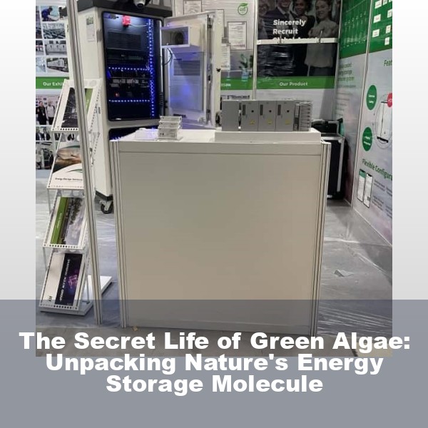 The Secret Life of Green Algae: Unpacking Nature's Energy Storage Molecule