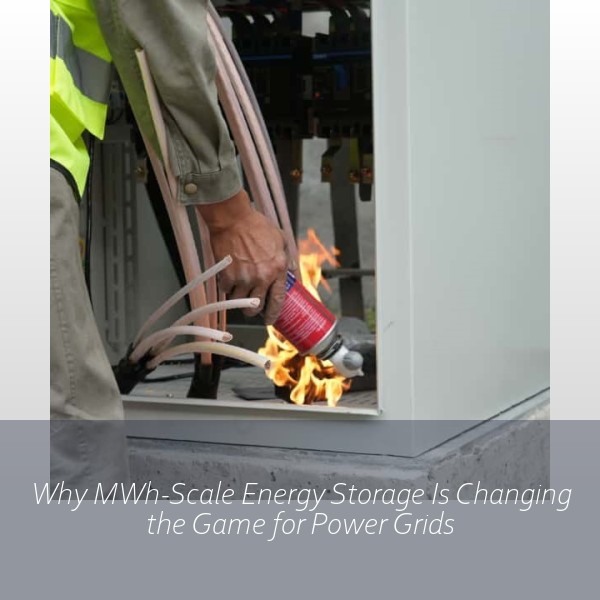 Why MWh-Scale Energy Storage Is Changing the Game for Power Grids