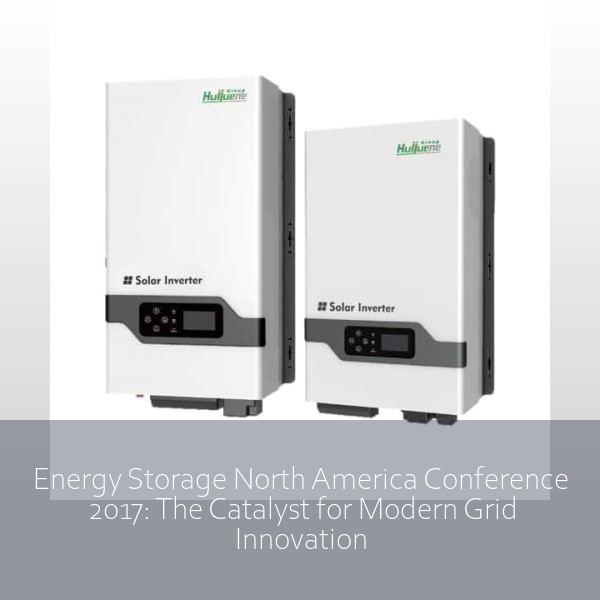 Energy Storage North America Conference 2017: The Catalyst for Modern Grid Innovation