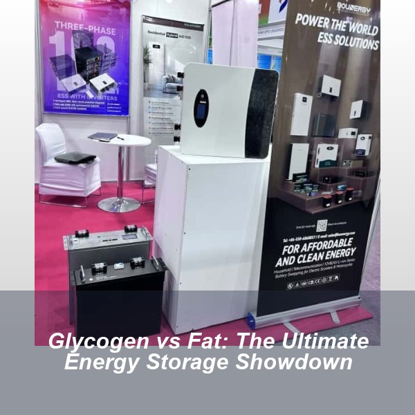 Glycogen vs Fat: The Ultimate Energy Storage Showdown
