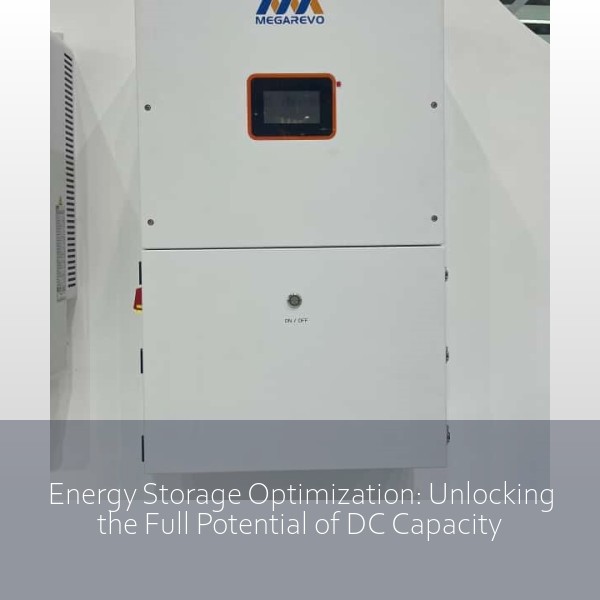 Energy Storage Optimization: Unlocking the Full Potential of DC Capacity