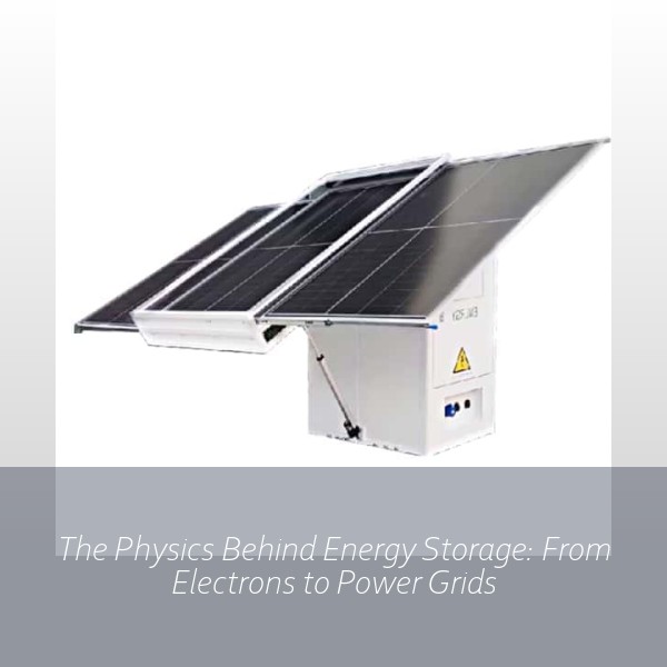 The Physics Behind Energy Storage: From Electrons to Power Grids