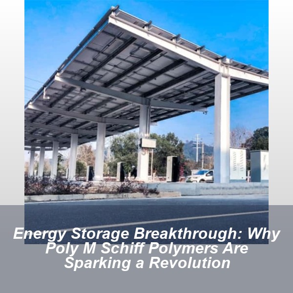 Energy Storage Breakthrough: Why Poly M Schiff Polymers Are Sparking a Revolution