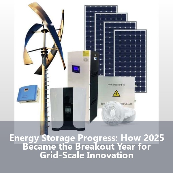 Energy Storage Progress: How 2025 Became the Breakout Year for Grid-Scale Innovation