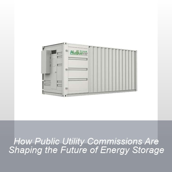 How Public Utility Commissions Are Shaping the Future of Energy Storage