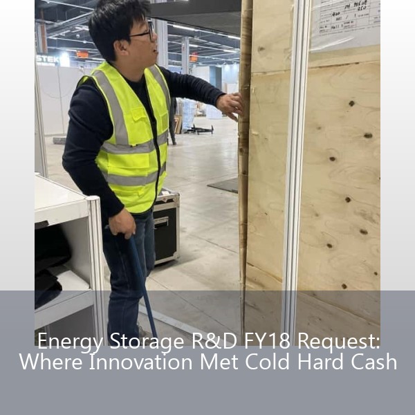 Energy Storage R&D FY18 Request: Where Innovation Met Cold Hard Cash