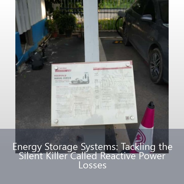 Energy Storage Systems: Tackling the Silent Killer Called Reactive Power Losses