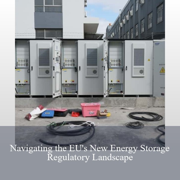 Navigating the EU's New Energy Storage Regulatory Landscape
