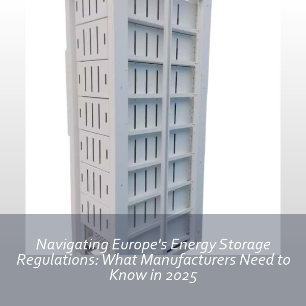 Navigating Europe's Energy Storage Regulations: What Manufacturers Need to Know in 2025