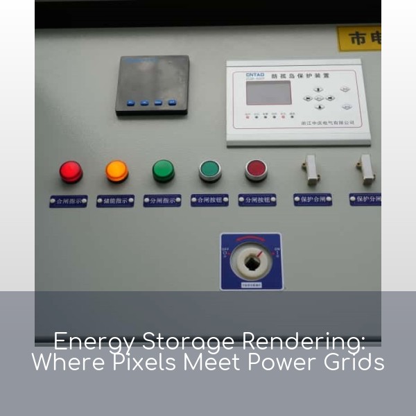 Energy Storage Rendering: Where Pixels Meet Power Grids