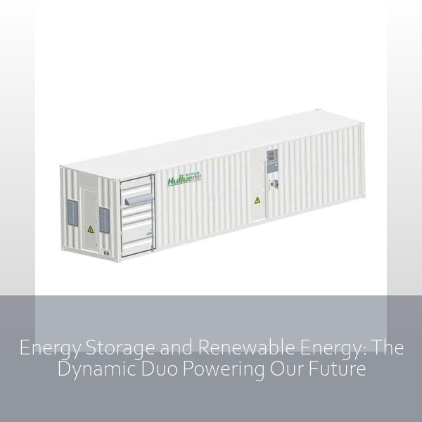 Energy Storage and Renewable Energy: The Dynamic Duo Powering Our Future