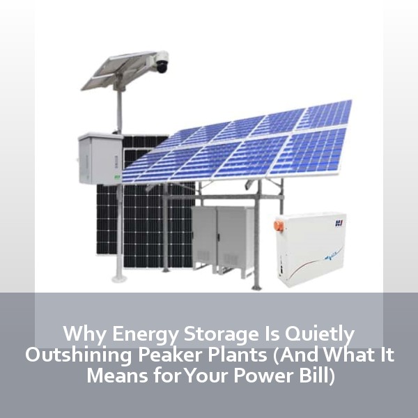 Why Energy Storage Is Quietly Outshining Peaker Plants (And What It Means for Your Power Bill)