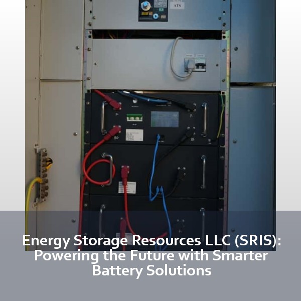 Energy Storage Resources LLC (SRIS): Powering the Future with Smarter Battery Solutions