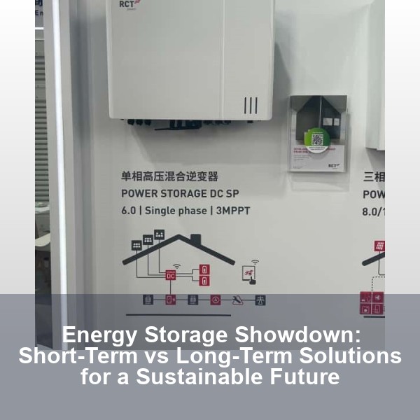 Energy Storage Showdown: Short-Term vs Long-Term Solutions for a Sustainable Future