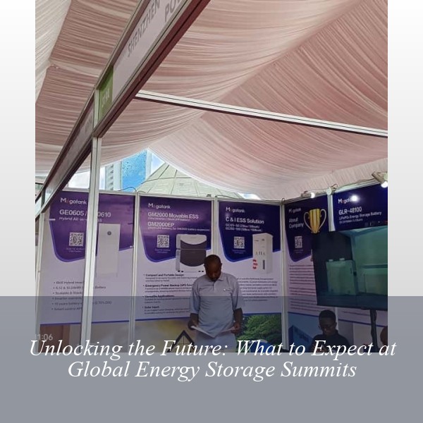 Unlocking the Future: What to Expect at Global Energy Storage Summits