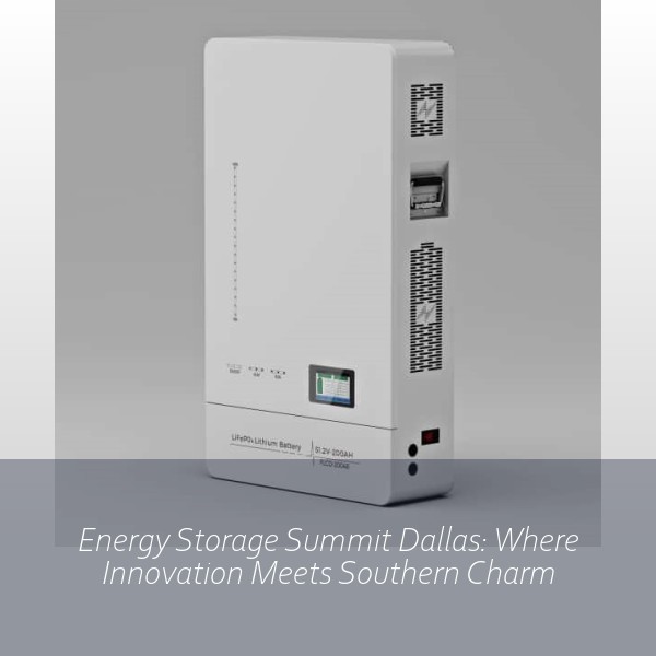 Energy Storage Summit Dallas: Where Innovation Meets Southern Charm