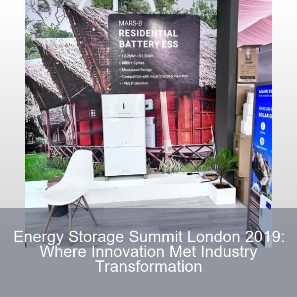 Energy Storage Summit London 2019: Where Innovation Met Industry Transformation