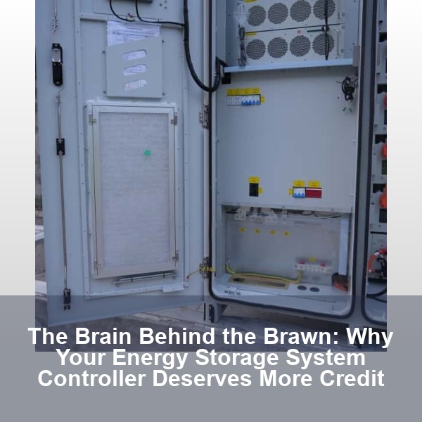 The Brain Behind the Brawn: Why Your Energy Storage System Controller Deserves More Credit