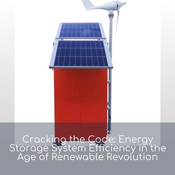 Cracking the Code: Energy Storage System Efficiency in the Age of Renewable Revolution