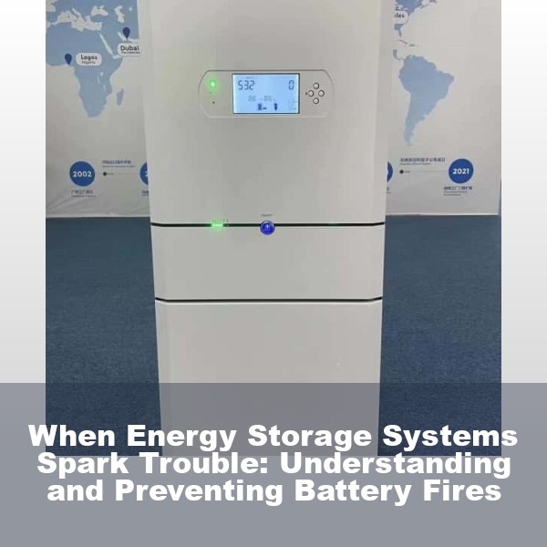 When Energy Storage Systems Spark Trouble: Understanding and Preventing Battery Fires