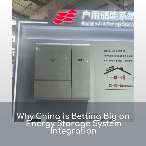 Why China is Betting Big on Energy Storage System Integration