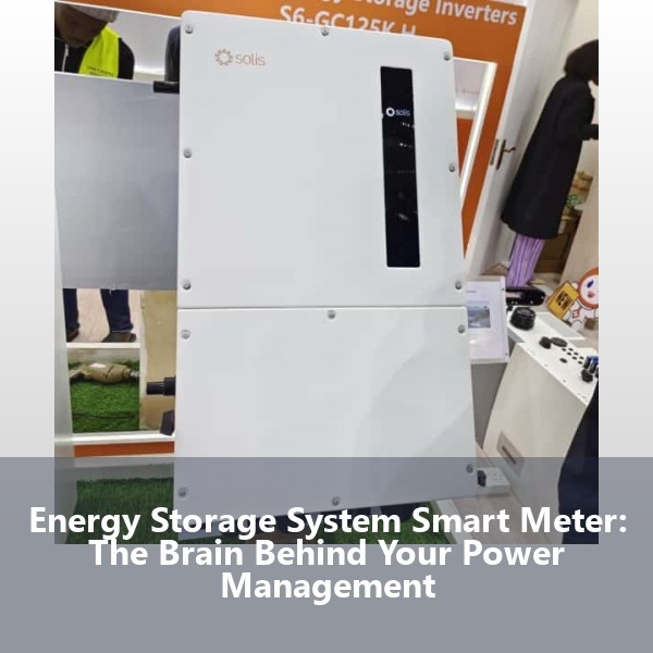 Energy Storage System Smart Meter: The Brain Behind Your Power Management