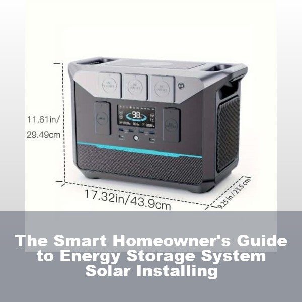 The Smart Homeowner's Guide to Energy Storage System Solar Installing