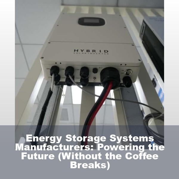 Energy Storage Systems Manufacturers: Powering the Future (Without the Coffee Breaks)
