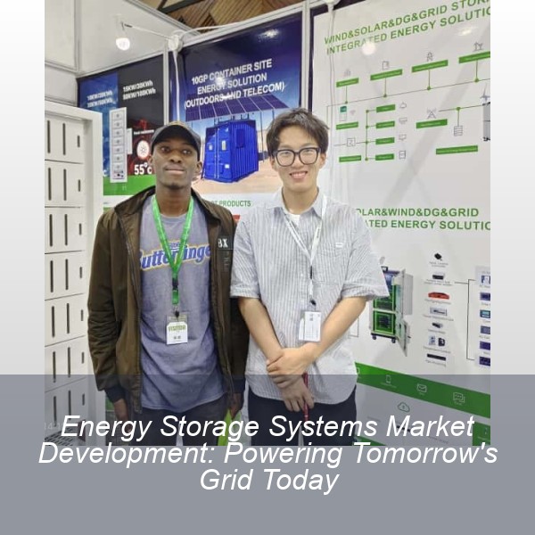 Energy Storage Systems Market Development: Powering Tomorrow's Grid Today