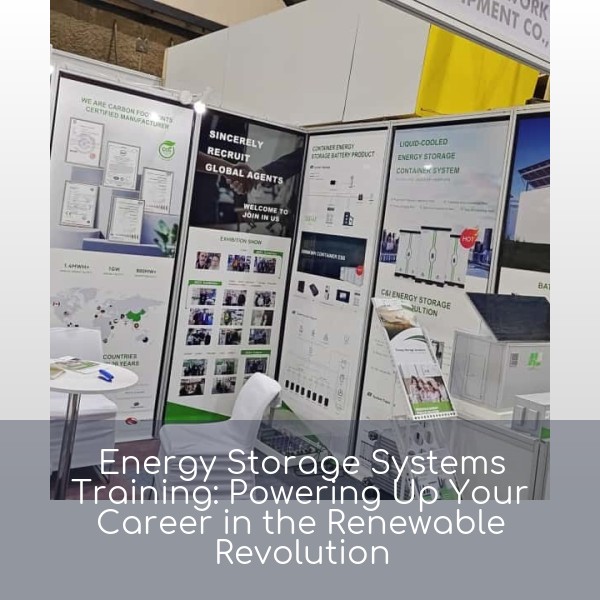 Energy Storage Systems Training: Powering Up Your Career in the Renewable Revolution