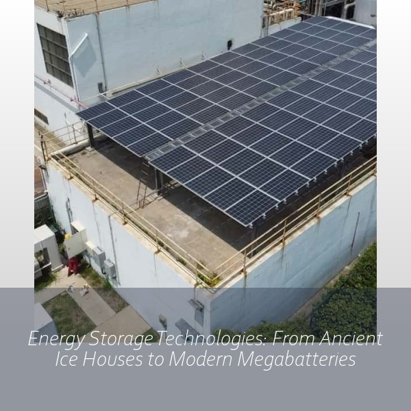 Energy Storage Technologies: From Ancient Ice Houses to Modern Megabatteries