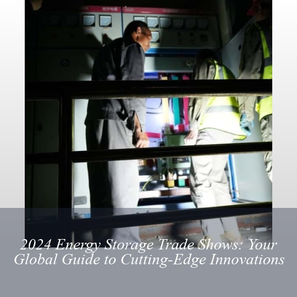 2024 Energy Storage Trade Shows: Your Global Guide to Cutting-Edge Innovations