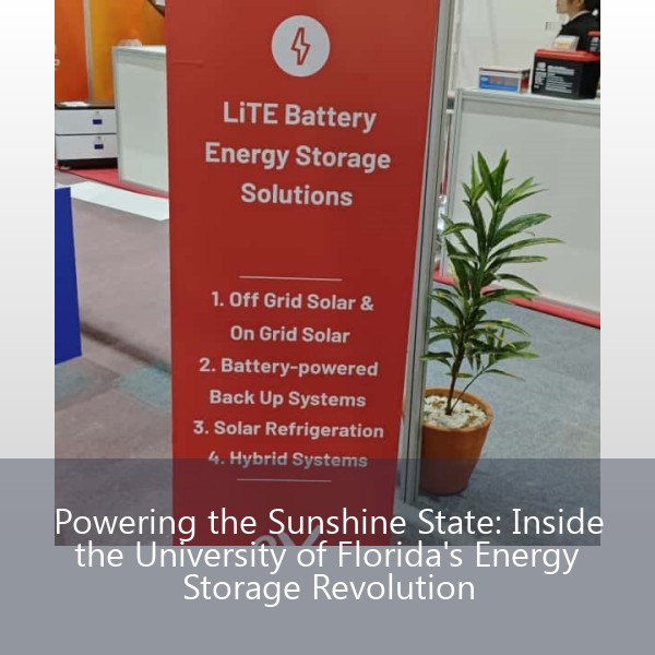 Powering the Sunshine State: Inside the University of Florida's Energy Storage Revolution