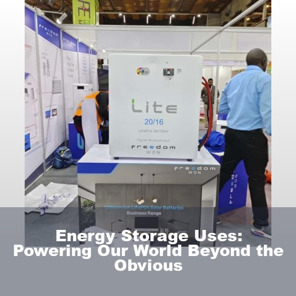 Energy Storage Uses: Powering Our World Beyond the Obvious