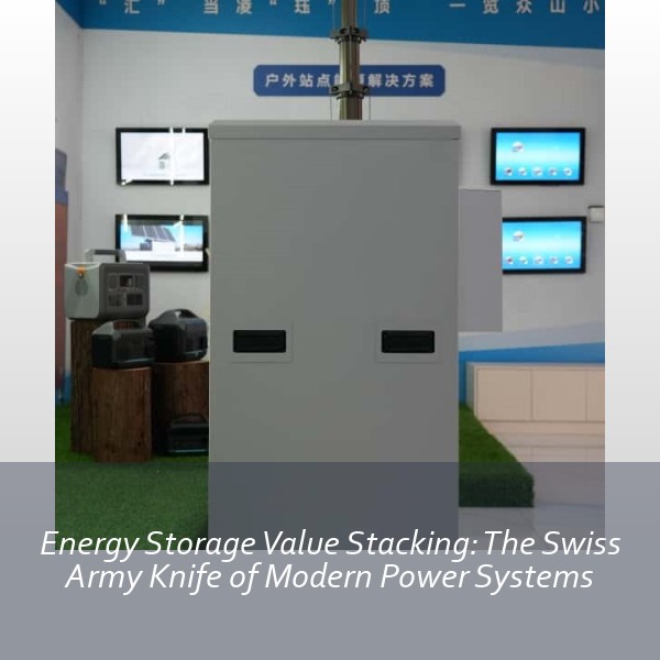 Energy Storage Value Stacking: The Swiss Army Knife of Modern Power Systems